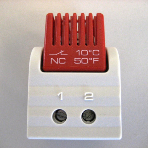 37003 - TERMOSTATO SU LINEA MODULI SPOT DA GUIDA DIN